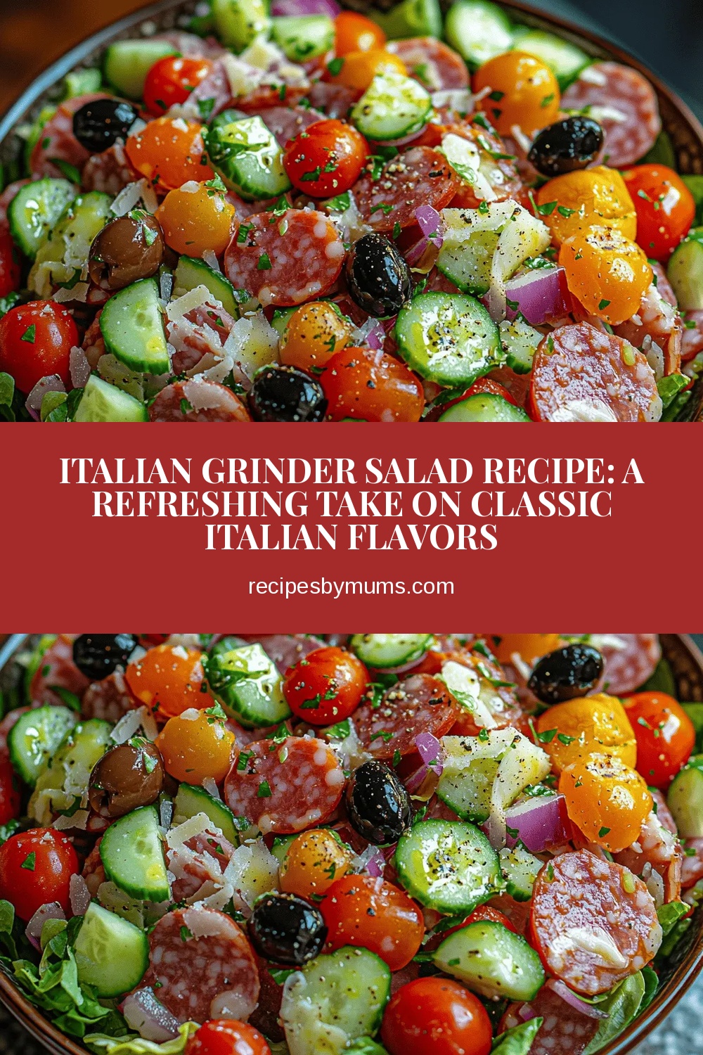 Italian Grinder Salad Recipe: A Refreshing Take on Classic Italian Flavors