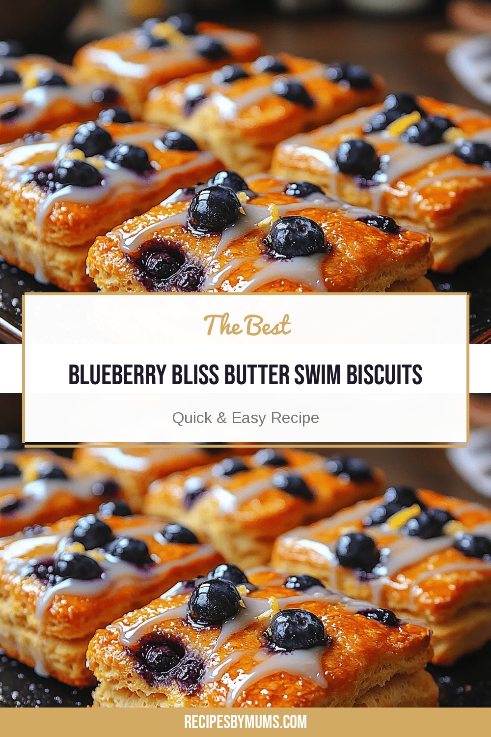 Blueberry Bliss Butter Swim Biscuits