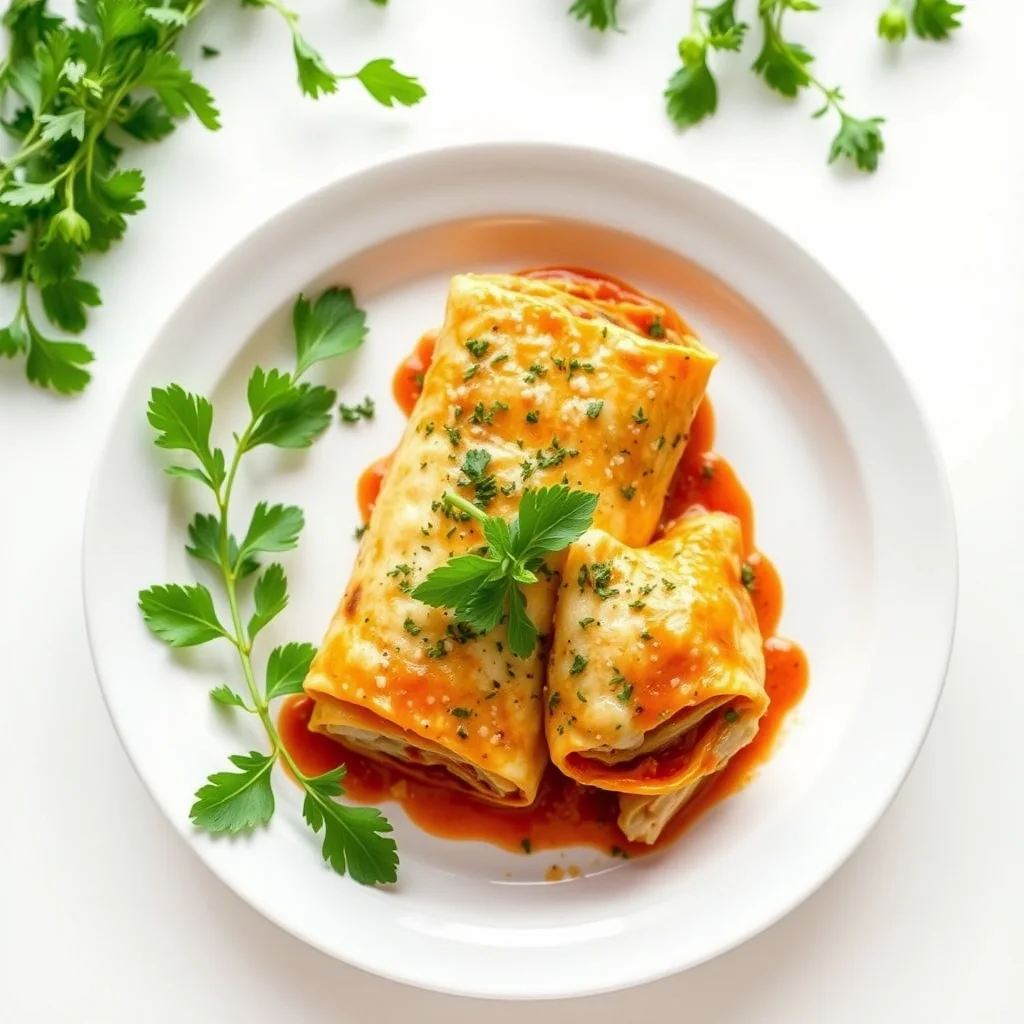 Savory Herb Chicken Lasagna Roll-Ups: A Delicious and Nutritious Delight