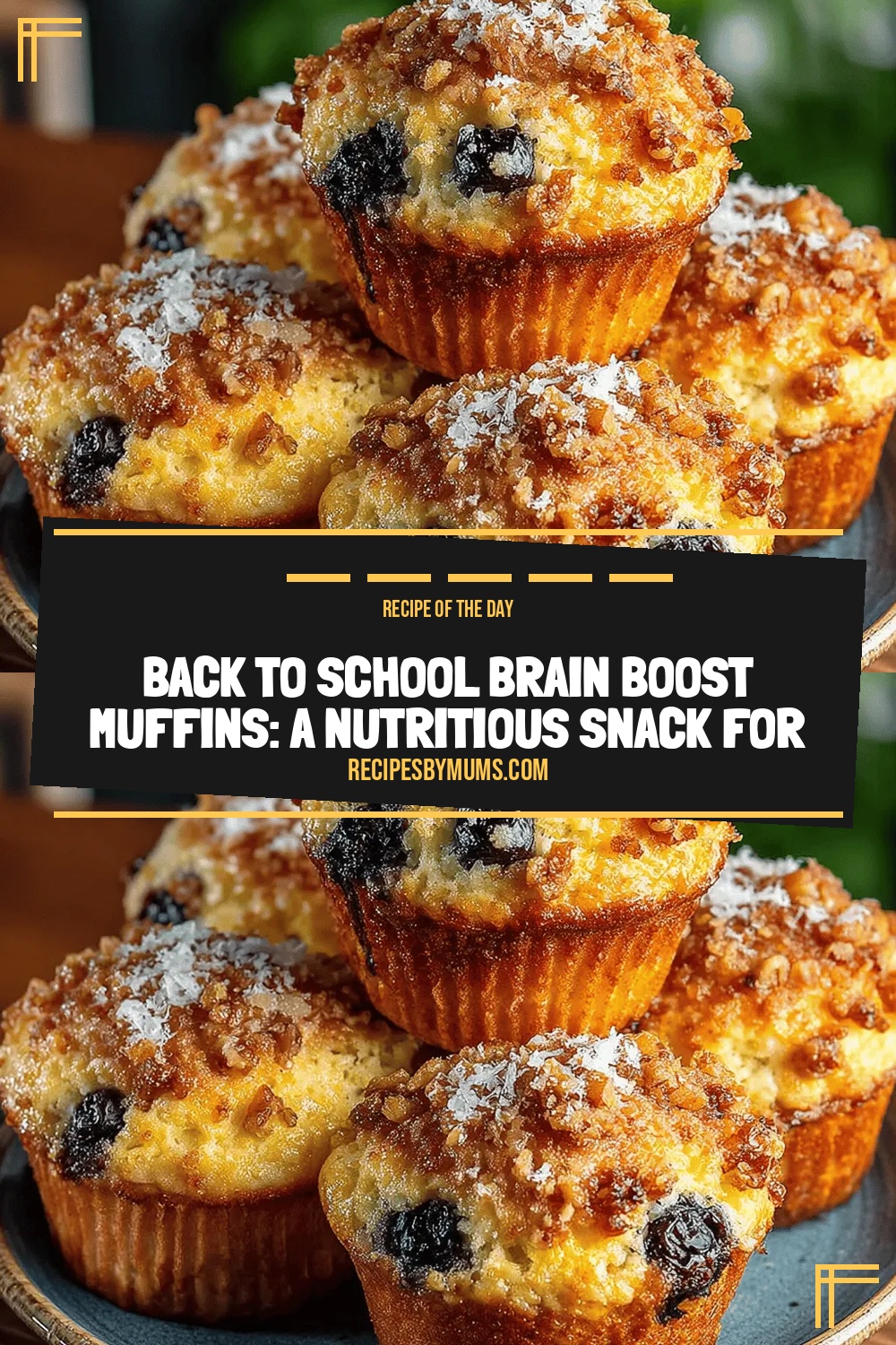 Back to School Brain Boost Muffins: A Nutritious Snack for Students