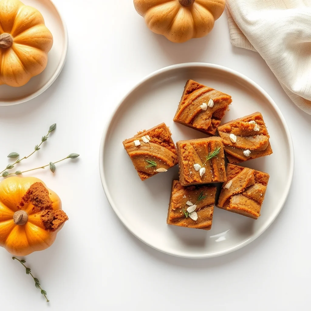 Pumpkin Sugar Cookie Brownies