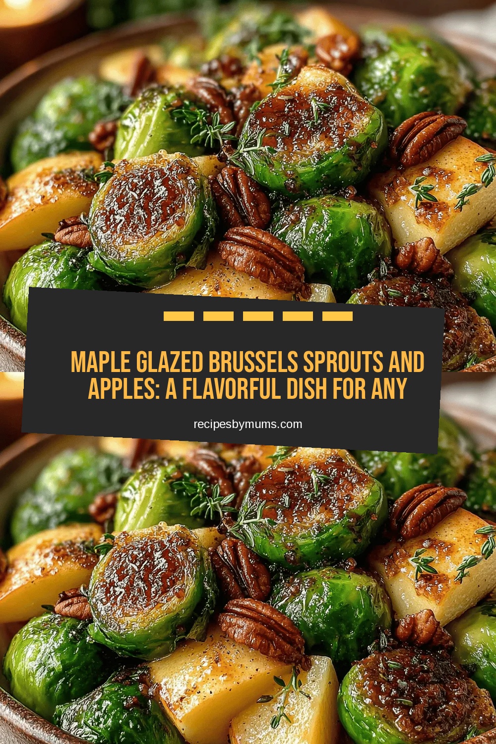 Maple Glazed Brussels Sprouts and Apples: A Flavorful Dish for Any Occasion