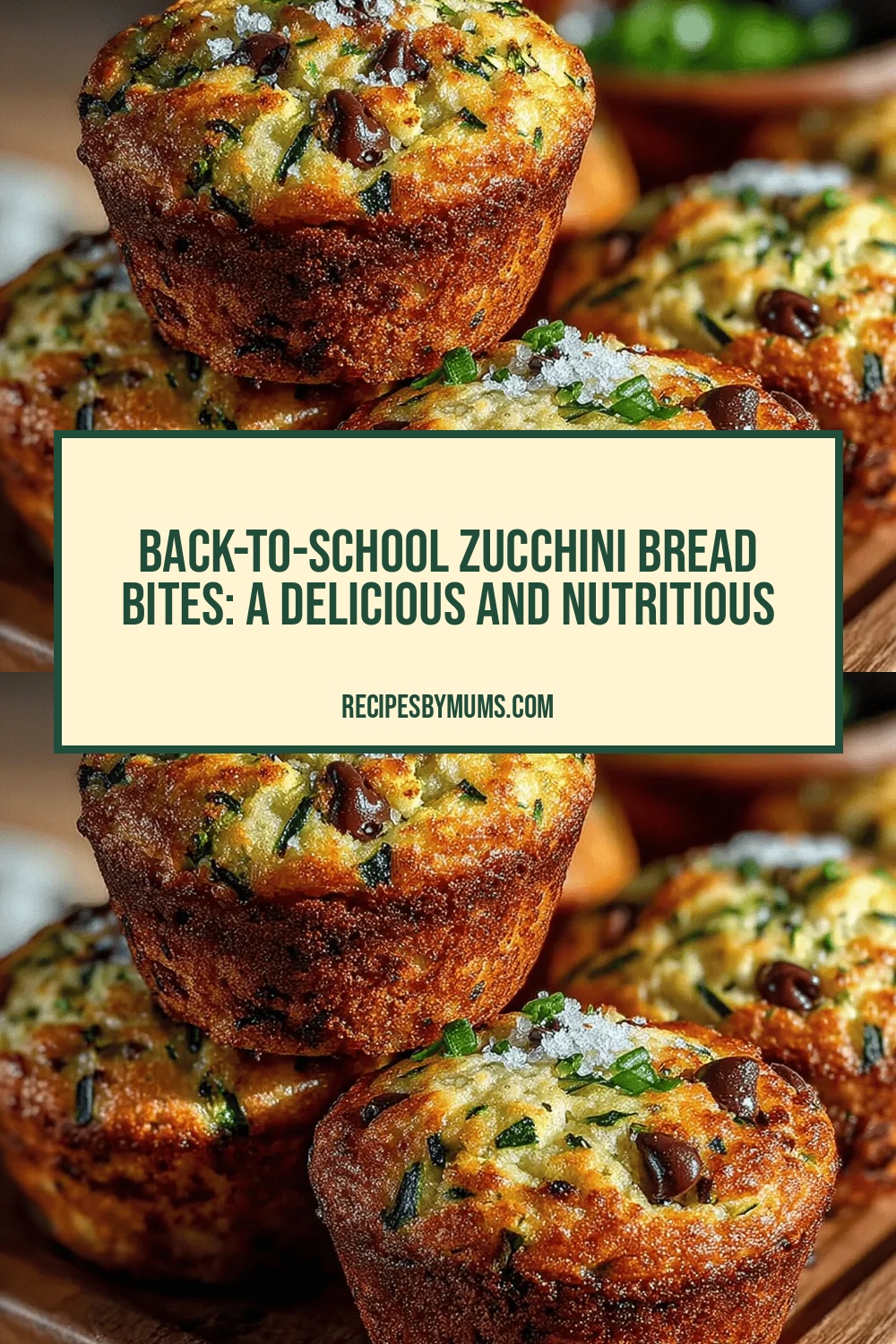 Back-to-School Zucchini Bread Bites: A Delicious and Nutritious Snack