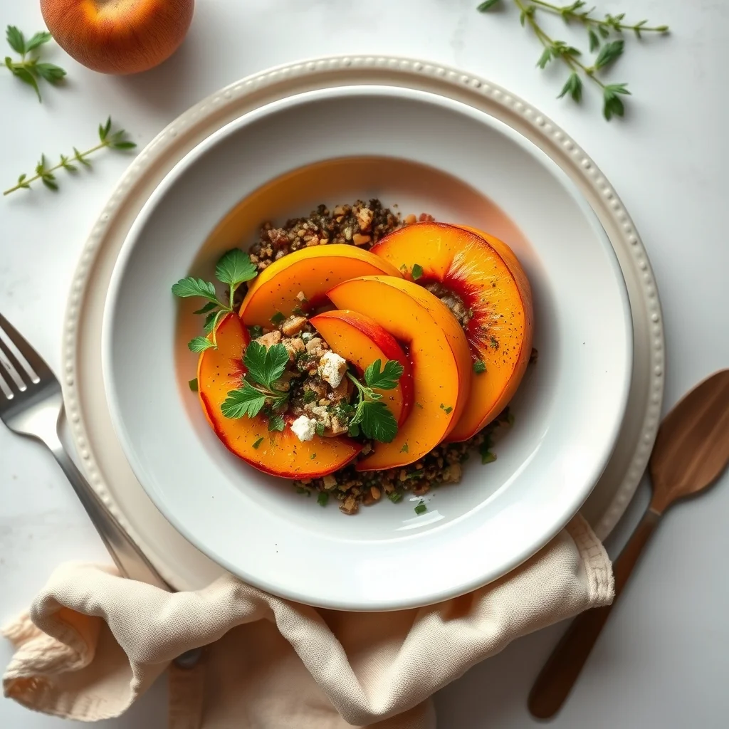 Rustic Hearty Peach Bowls: A Wholesome Delight