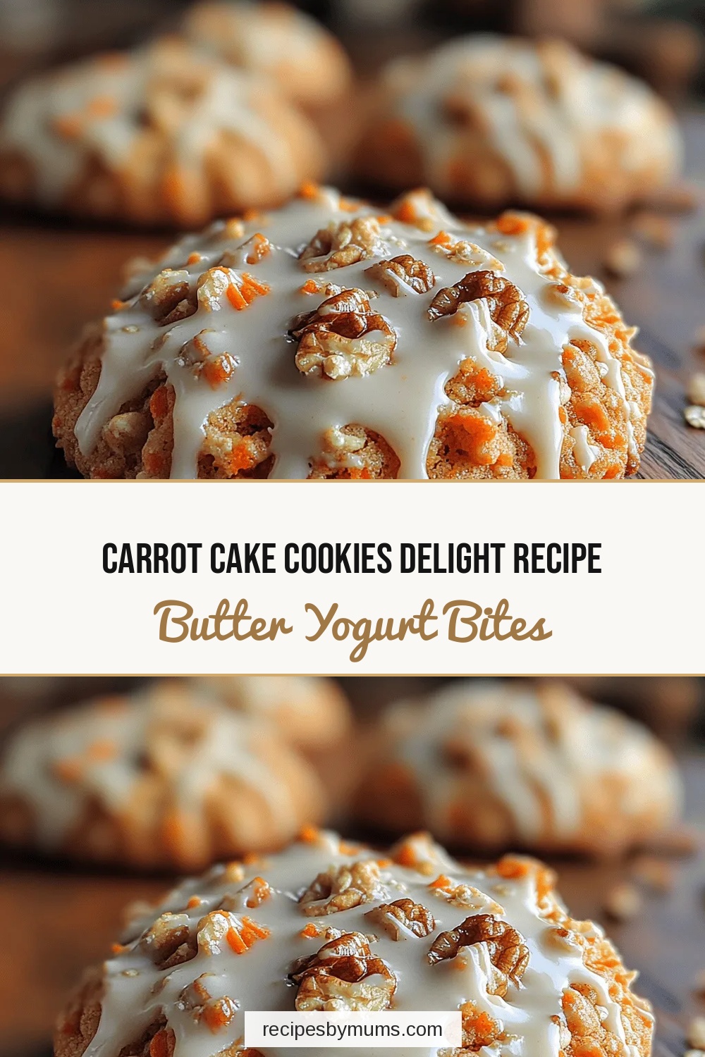 Carrot Cake Cookies Delight Recipe