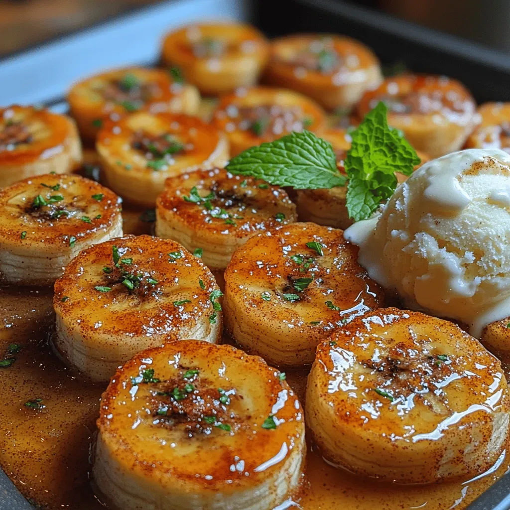 Sweet & Spiced Delight: Pan Fried Cinnamon Bananas