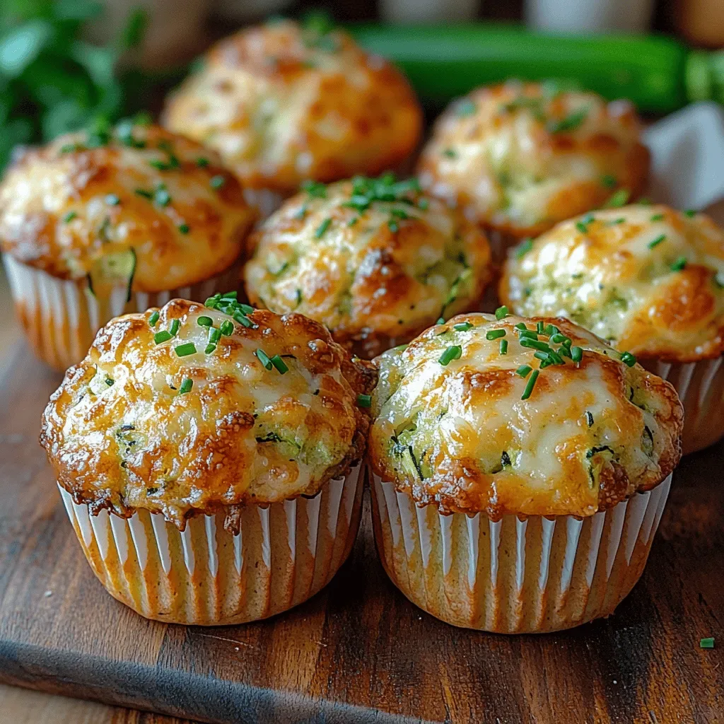 Savory Zucchini Cheese Muffins: A Delicious, Nutritious Treat