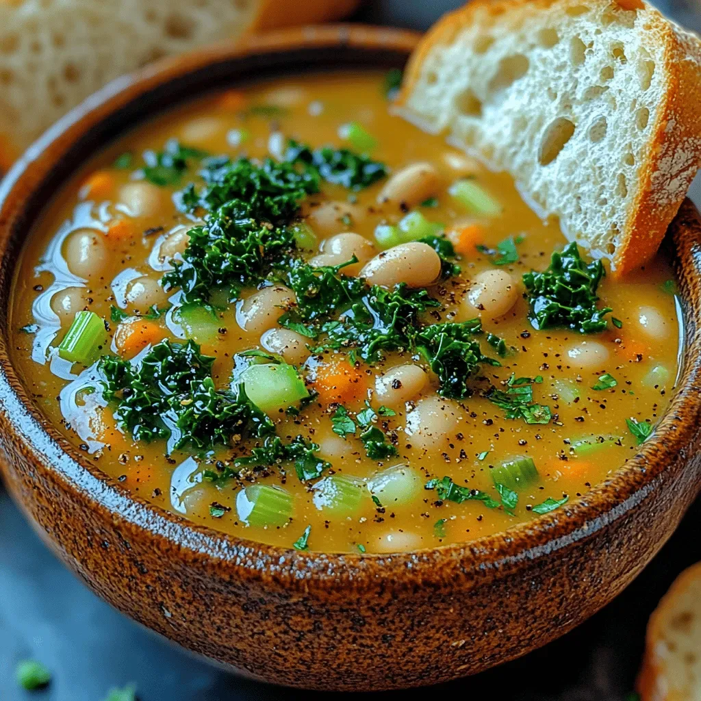Creamy White Bean and Kale Soup: A Nourishing Delight