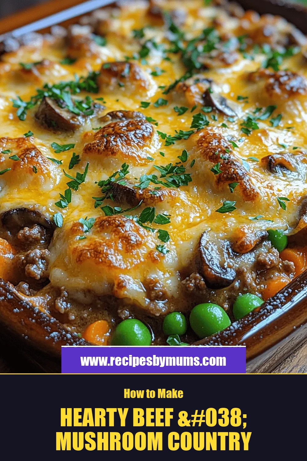 Hearty Beef & Mushroom Country Casserole: A Comfort Food Classic