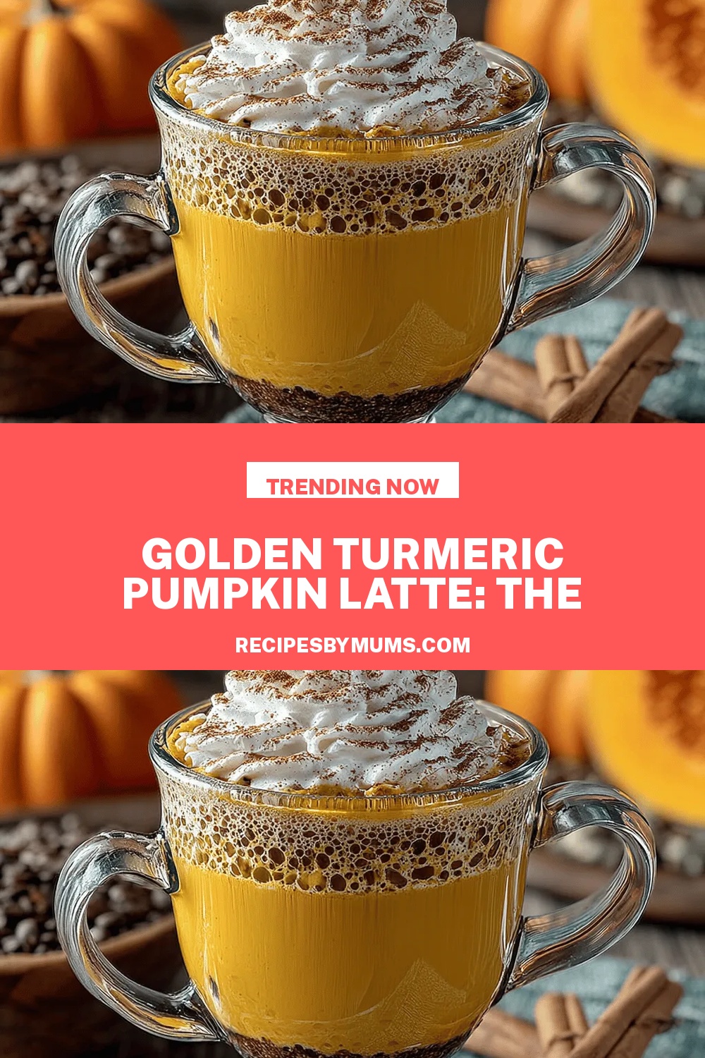 Golden Turmeric Pumpkin Latte: The Perfect Fall Beverage