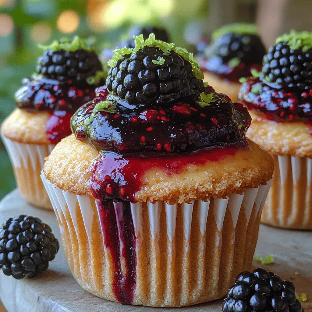 Blackberry Lime Cheesecake Cupcakes: A Delicious Twist on a Classic Dessert