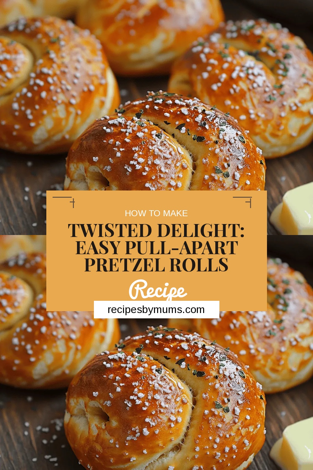 Twisted Delight: Easy Pull-Apart Pretzel Rolls