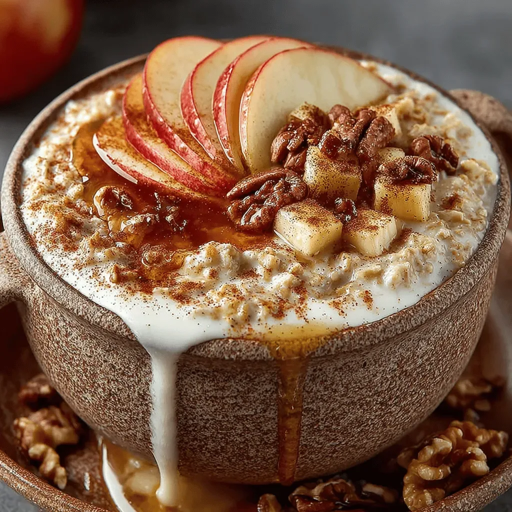 Cozy Crockpot Apple Cinnamon Oats Recipe