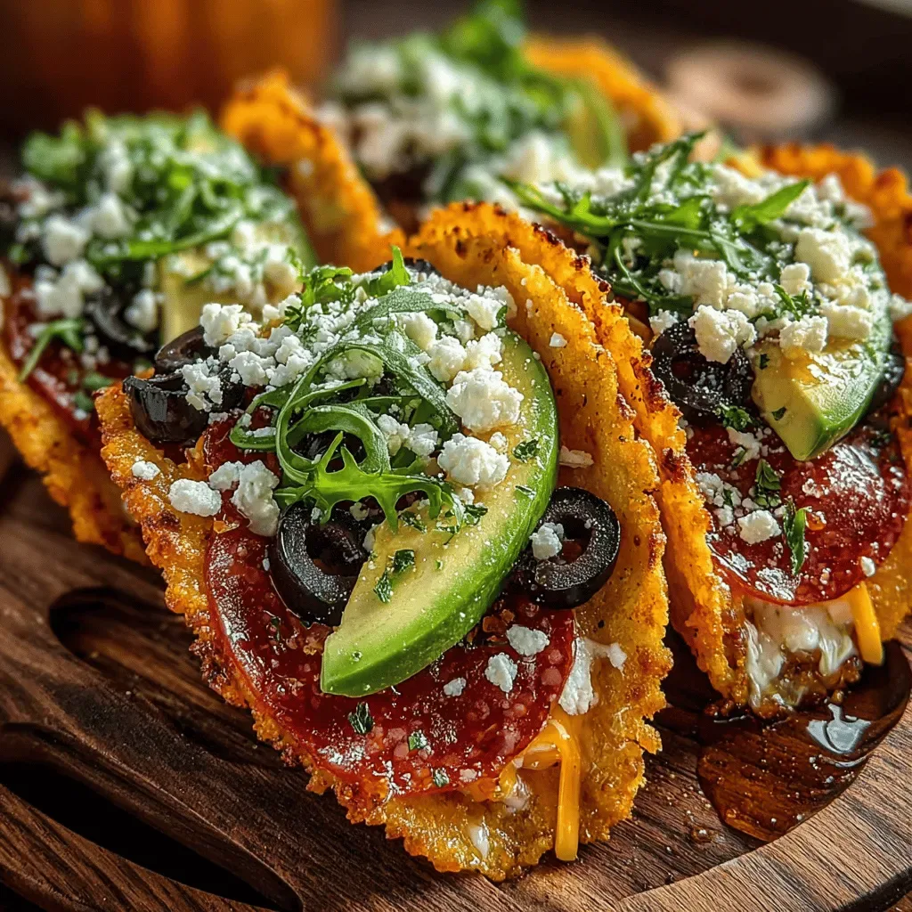 Crispy Charcuterie Tacos