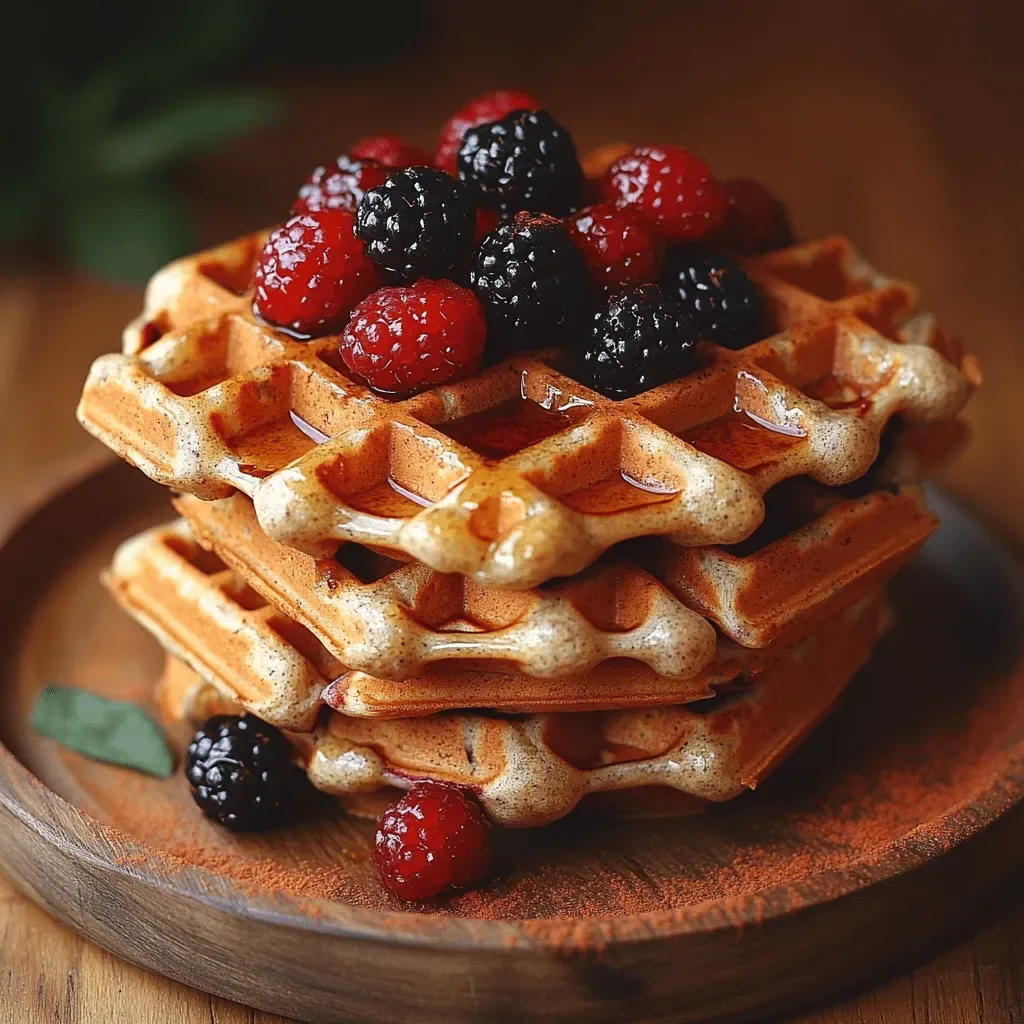 Guilt-Free Berry Protein Waffles: A Delicious Breakfast Option