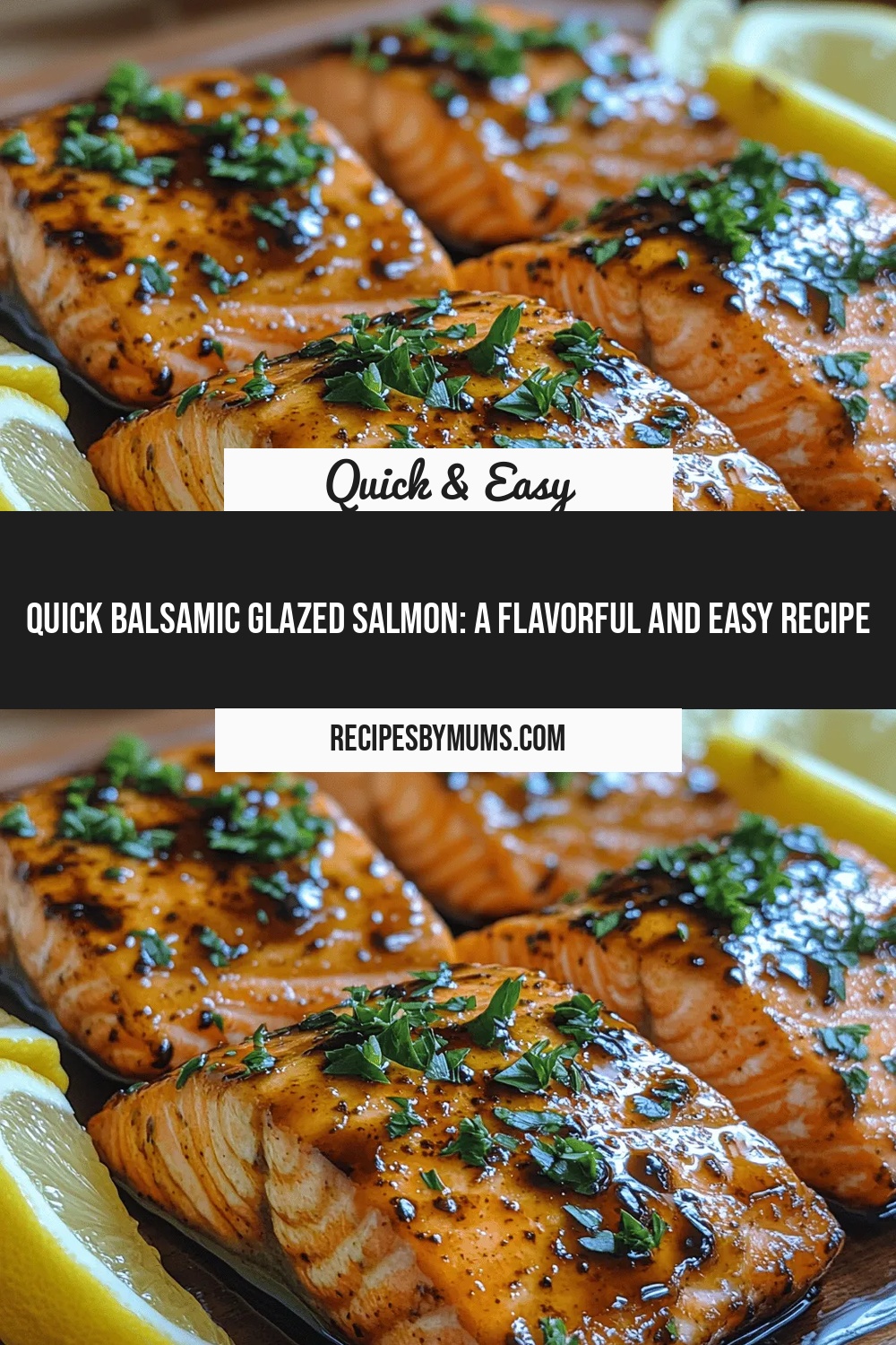 Quick Balsamic Glazed Salmon: A Flavorful and Easy Recipe