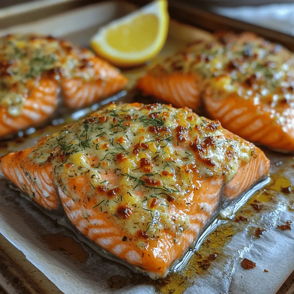 Baked Salmon with Mayo and Parmesan Herb Crust: A Deliciously Easy Recipe