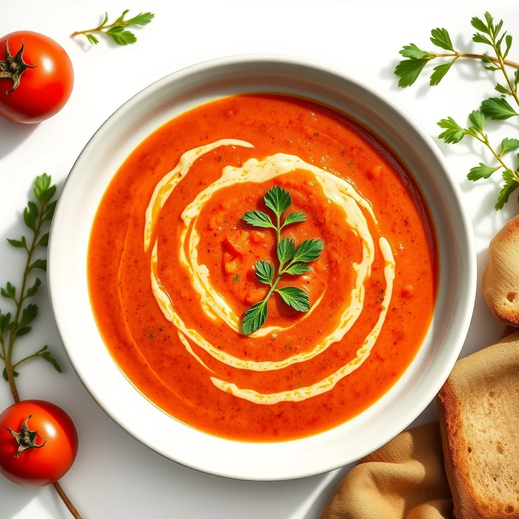 Cozy Tomato Artichoke Soup