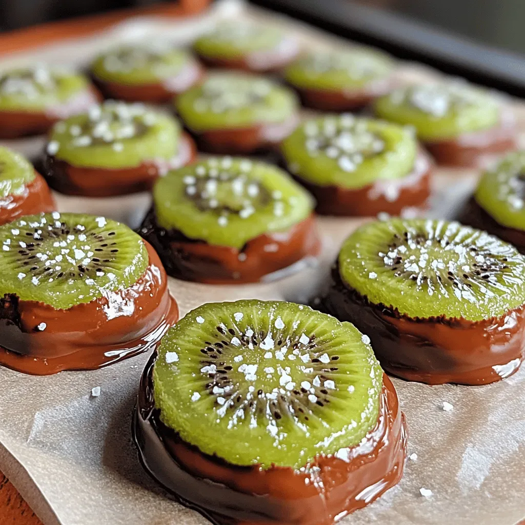 Chocolate Dipped Frozen Kiwi Recipe: A Delicious Treat