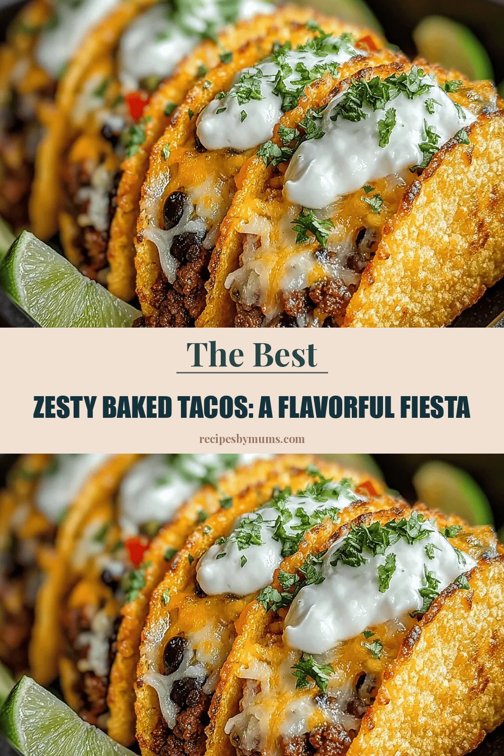 Zesty Baked Tacos: A Flavorful Fiesta