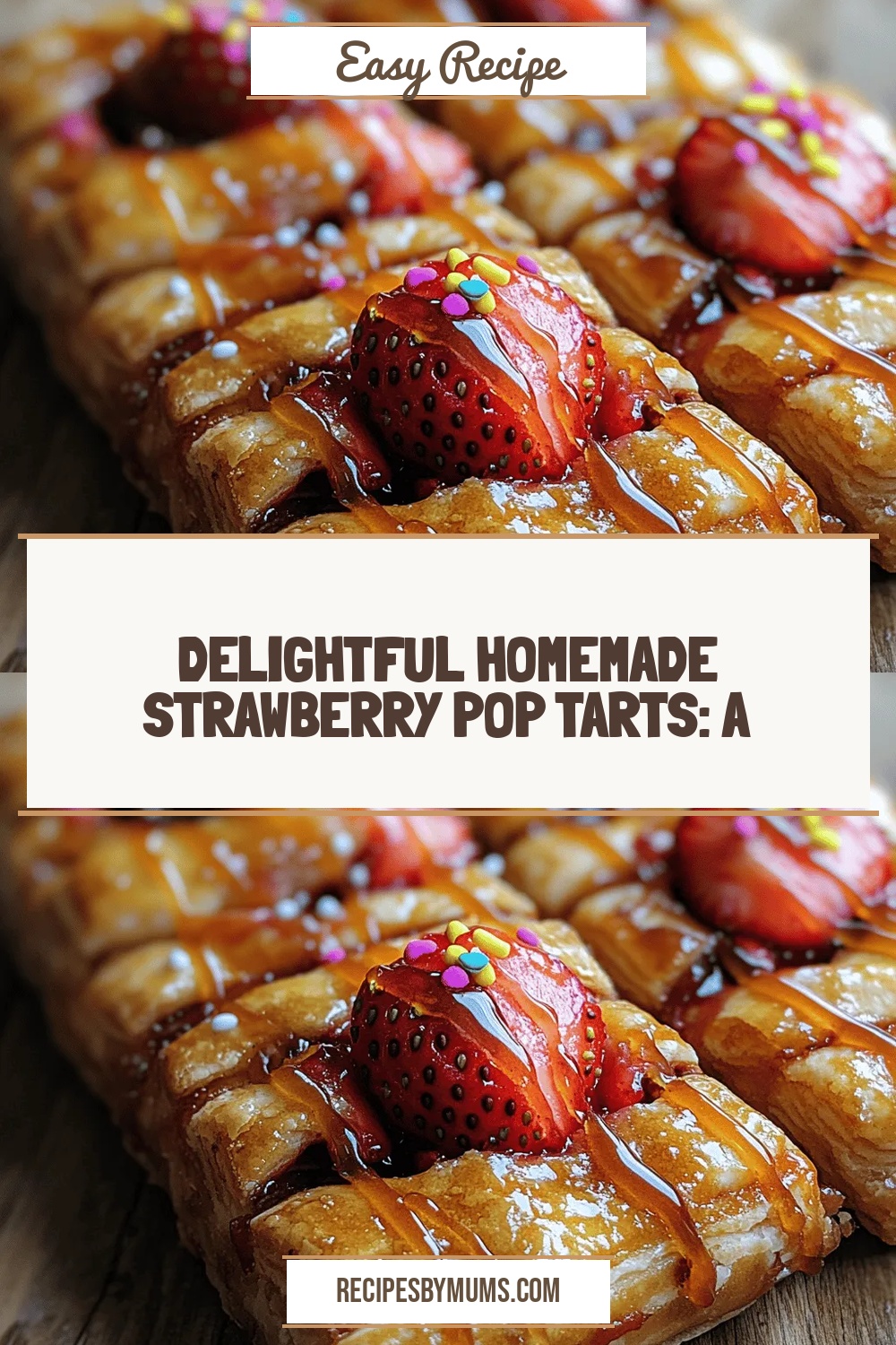 Delightful Homemade Strawberry Pop Tarts: A Step-by-Step Guide