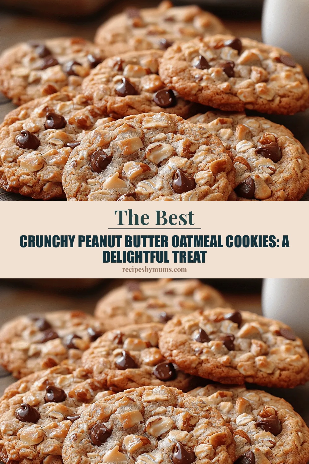 Crunchy Peanut Butter Oatmeal Cookies: A Delightful Treat