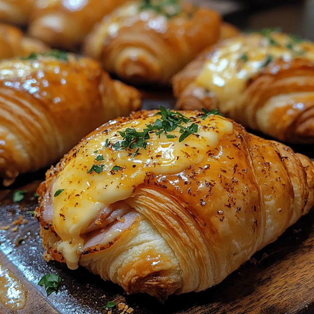 Cheesy Delight Croissants Recipe
