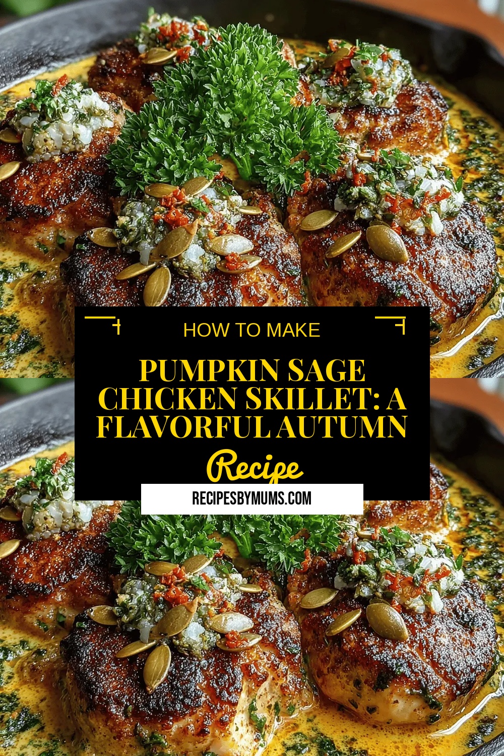 Pumpkin Sage Chicken Skillet: A Flavorful Autumn Dish