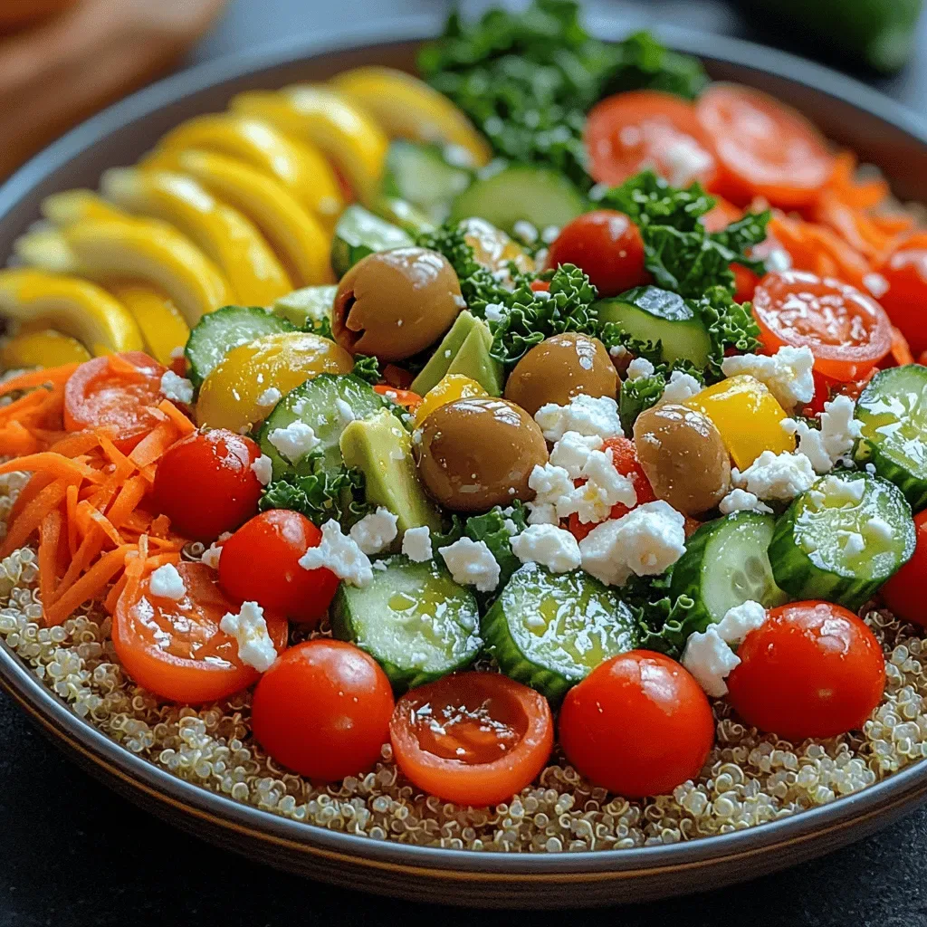 Vibrant Veggie Delight Bowl: A Colorful and Nutritious Plant-Based Recipe