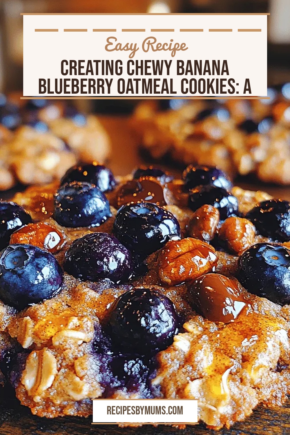 Creating Chewy Banana Blueberry Oatmeal Cookies: A Delightful Recipe for Health-Conscious Indulgence
