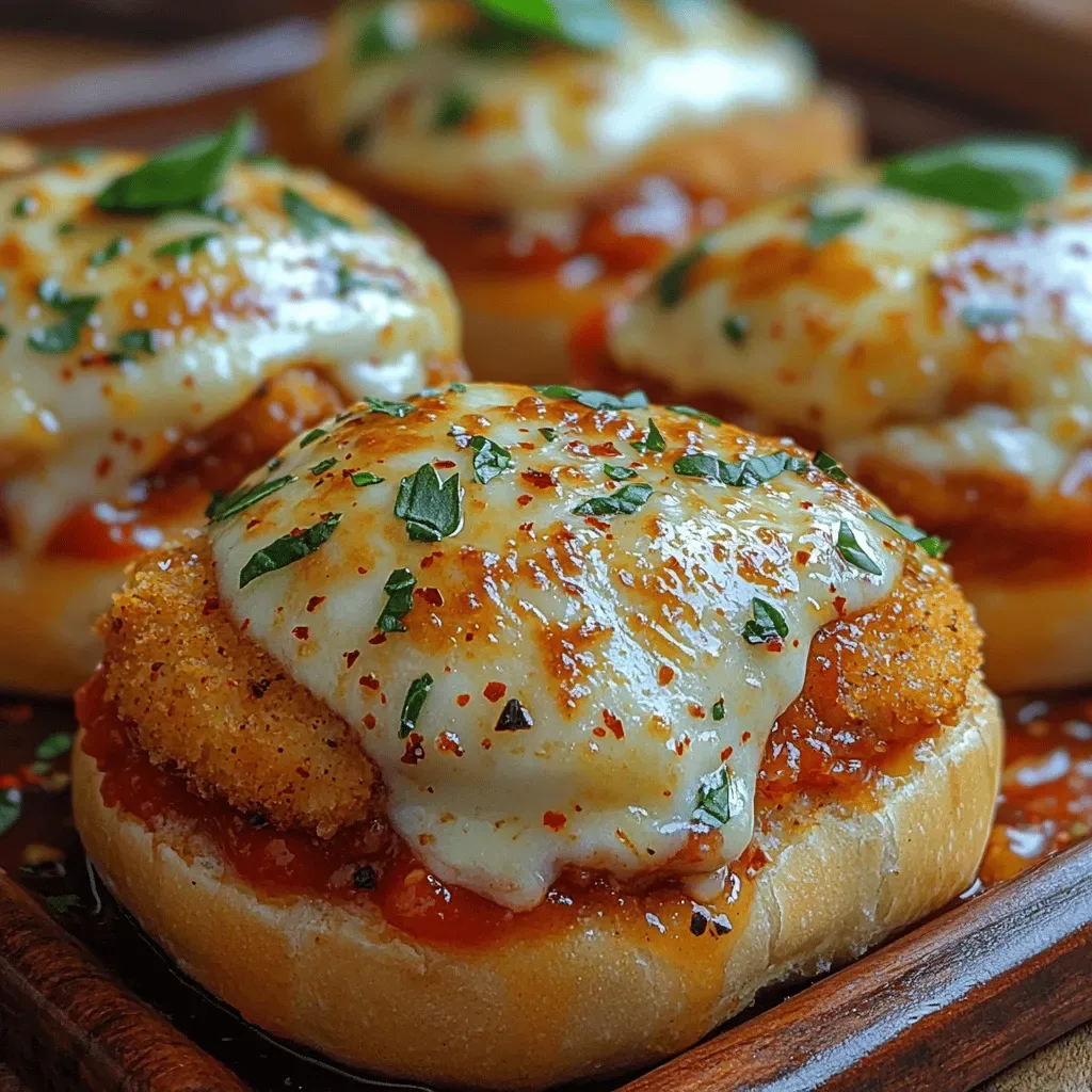 Crispy Chicken Parmesan Sliders: The Perfect Bite-Sized Delight