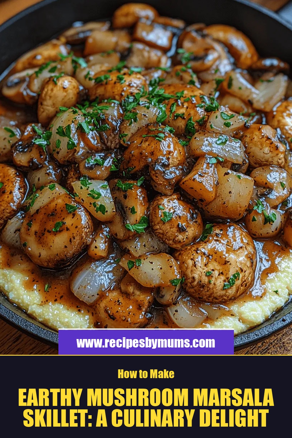 Earthy Mushroom Marsala Skillet: A Culinary Delight