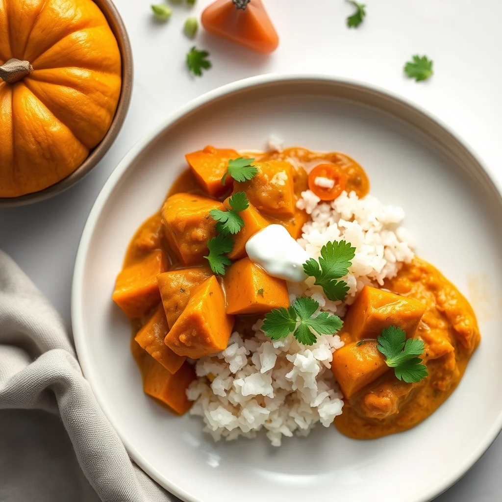 30-Minute Spicy Pumpkin Curry