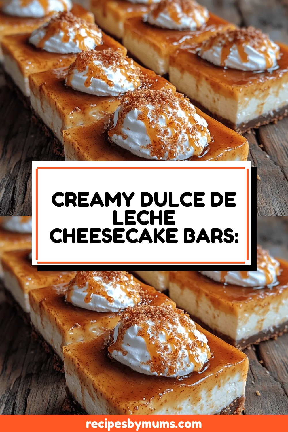 Creamy Dulce de Leche Cheesecake Bars: A Heavenly Dessert Experience