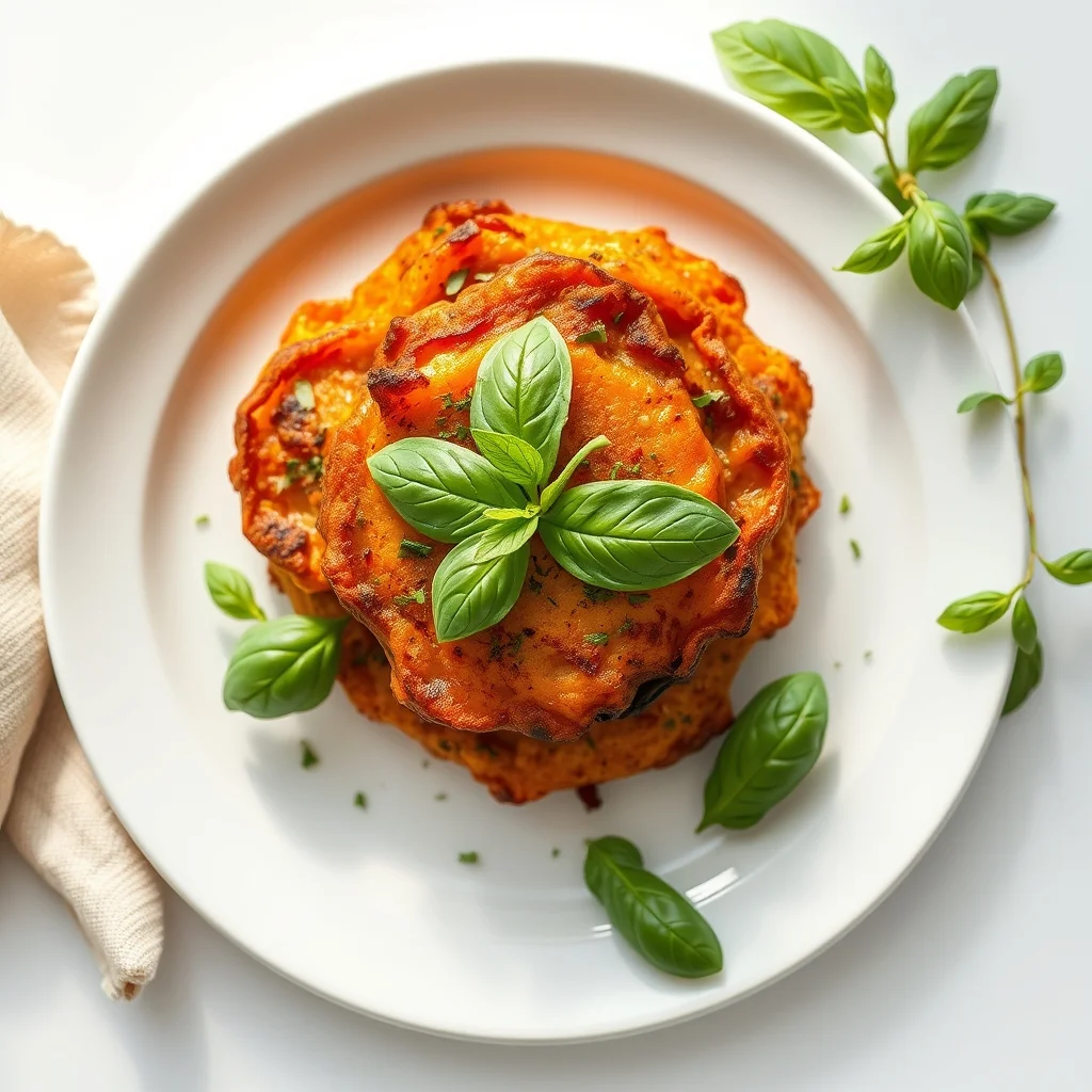 Unique Sweet Potato Rosti with Basil