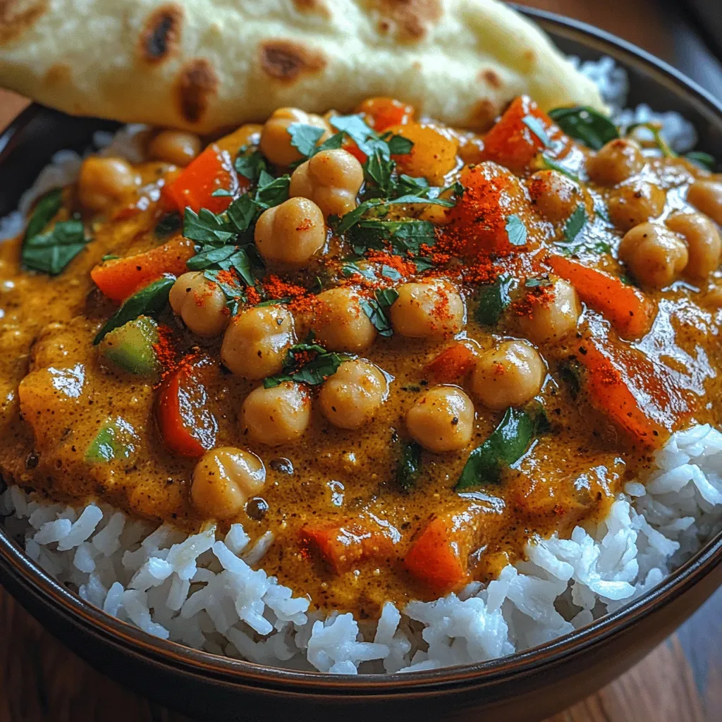 Spicy Tropical Chickpea Curry: A Flavorful Journey into Plant-Based Cooking