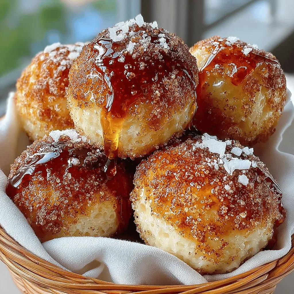 Heavenly Baked Cinnamon Sugar Donut Holes