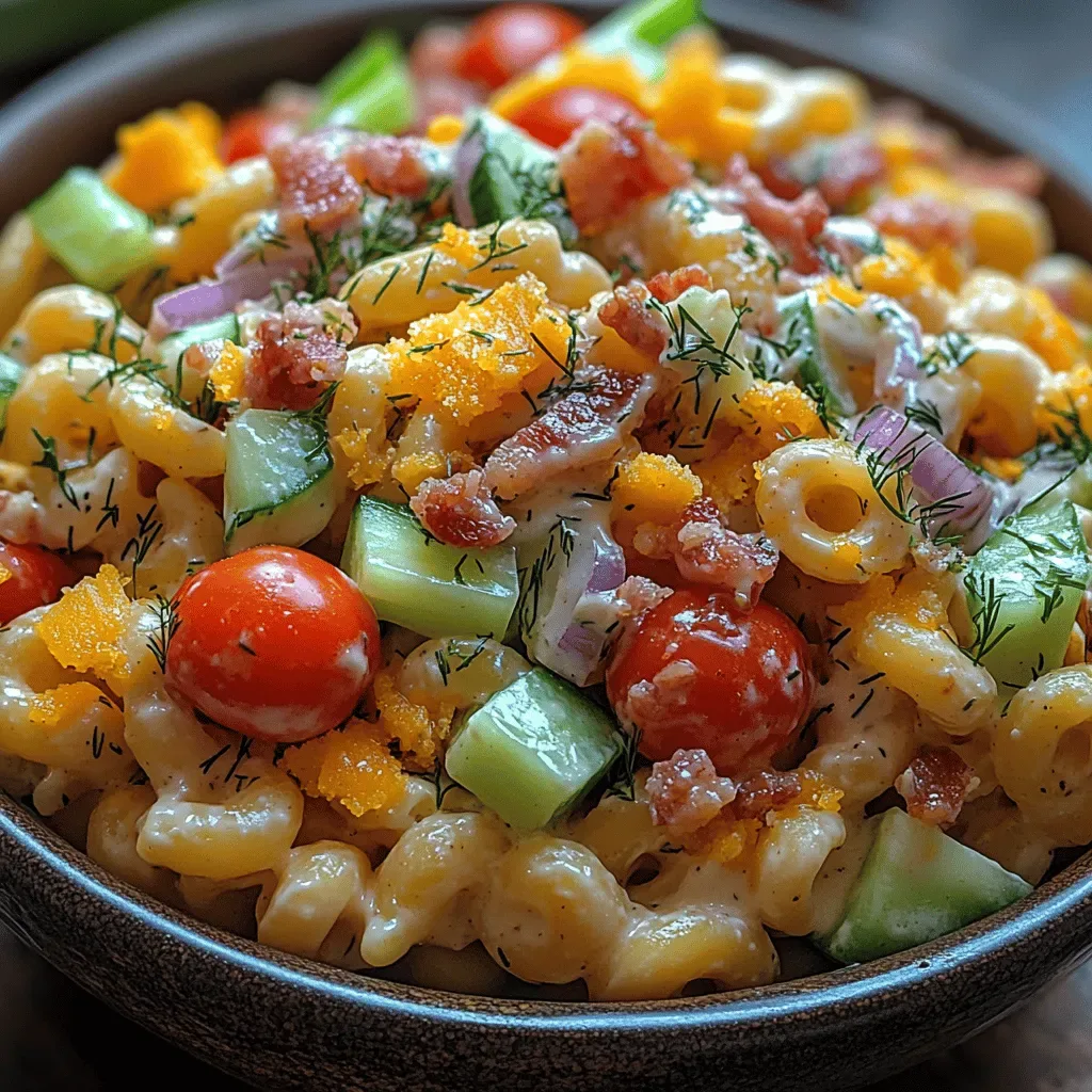 Creamy Ranch Bacon Macaroni Salad: A Delightful Dish for Every Occasion