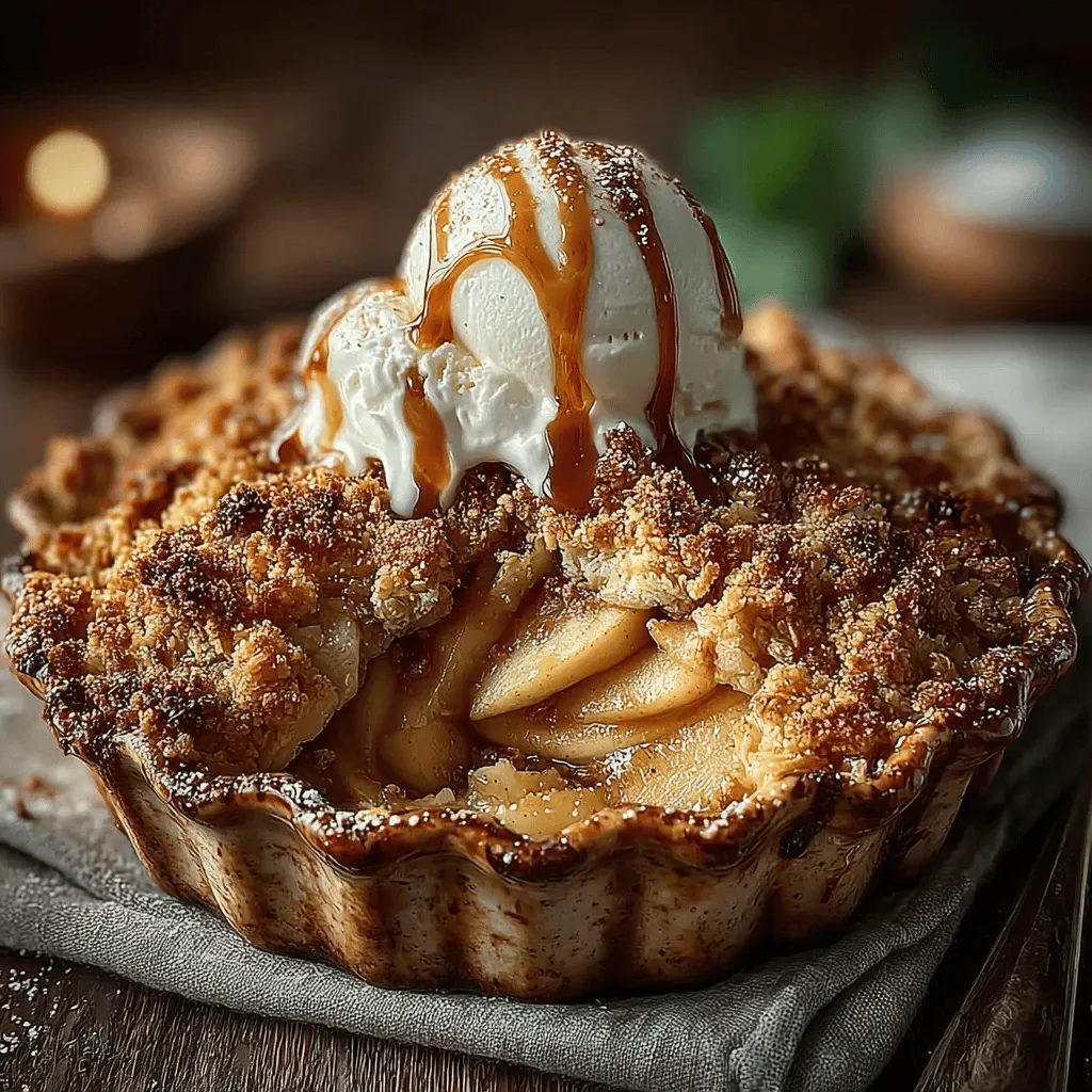 Easy Apple Crisp with Oat Topping