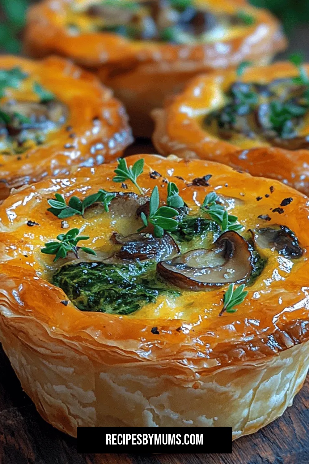 Mini Spinach & Mushroom Quiche Cups: A Delicious and Versatile Snack