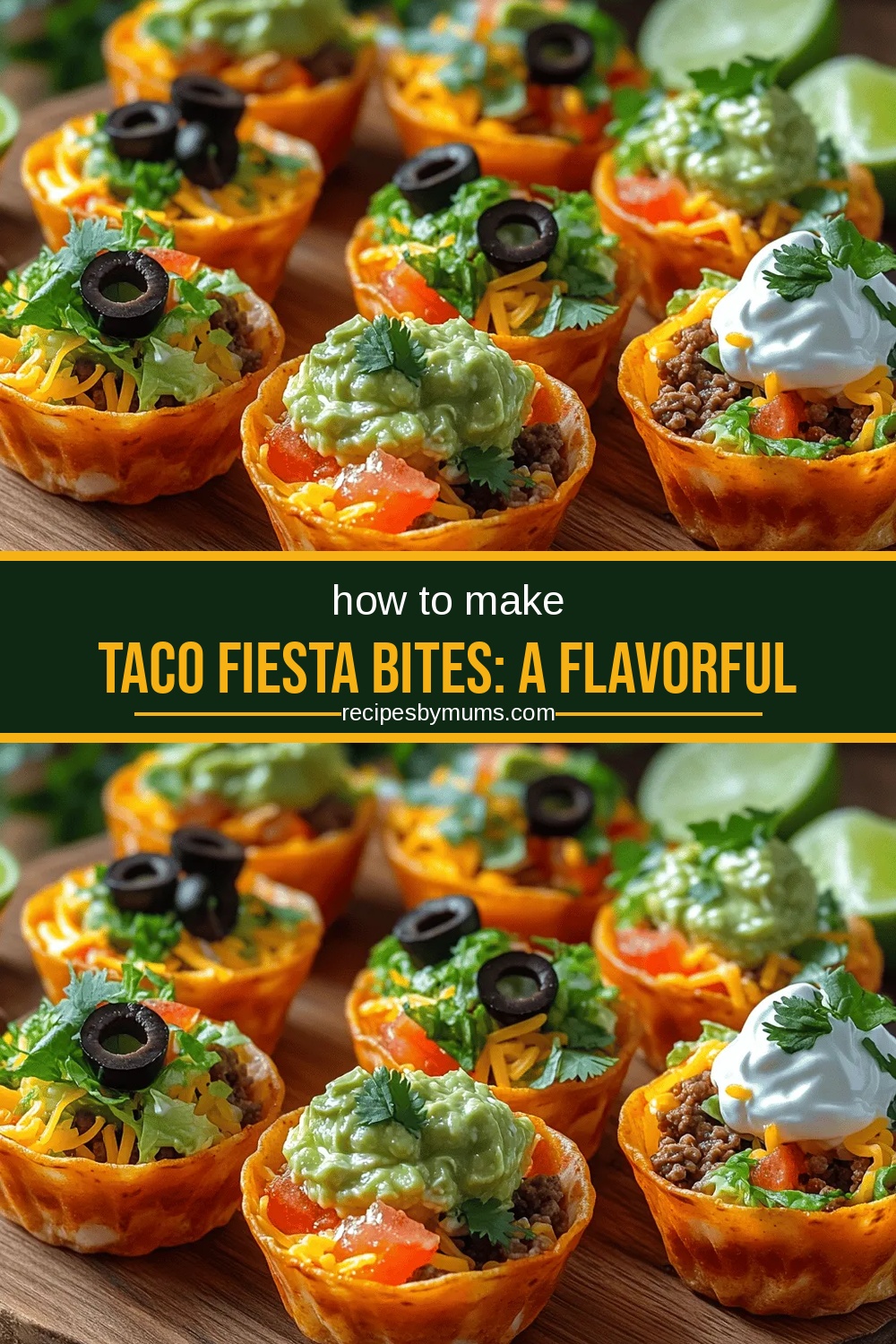 Taco Fiesta Bites: A Flavorful Twist on a Classic Favorite