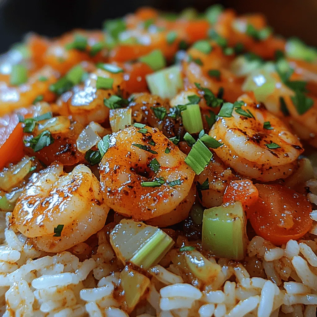 Spicy Shrimp Dirty Rice Delight Recipe
