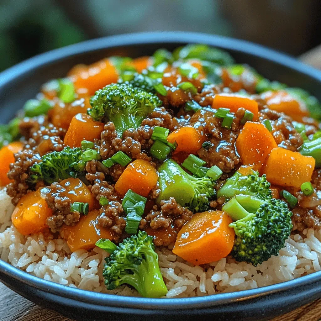 Wholesome Chinese Ground Beef Stir Fry: A Flavorful Delight