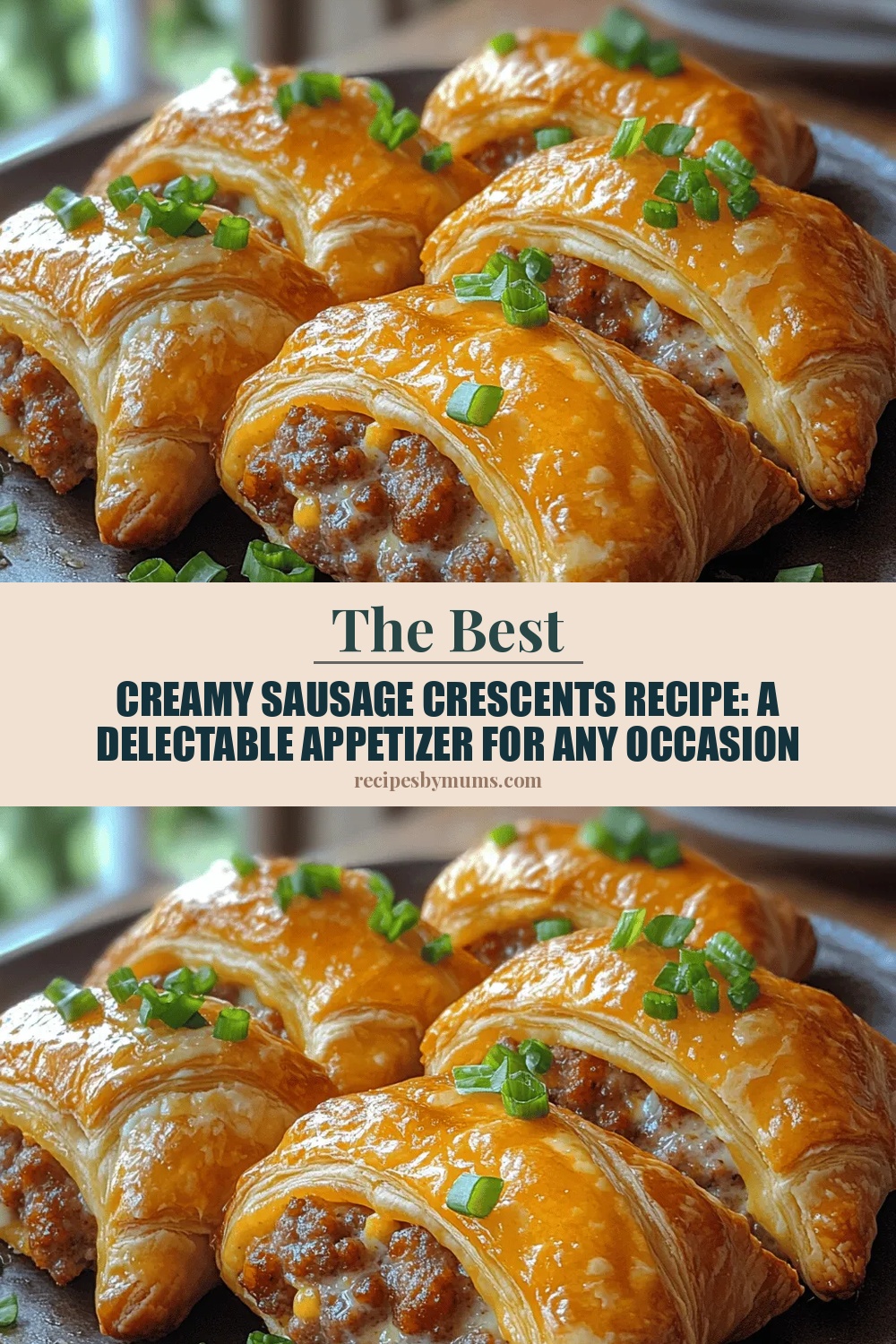 Creamy Sausage Crescents Recipe: A Delectable Appetizer for Any Occasion