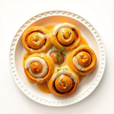 Pumpkin Honey Butter Rolls