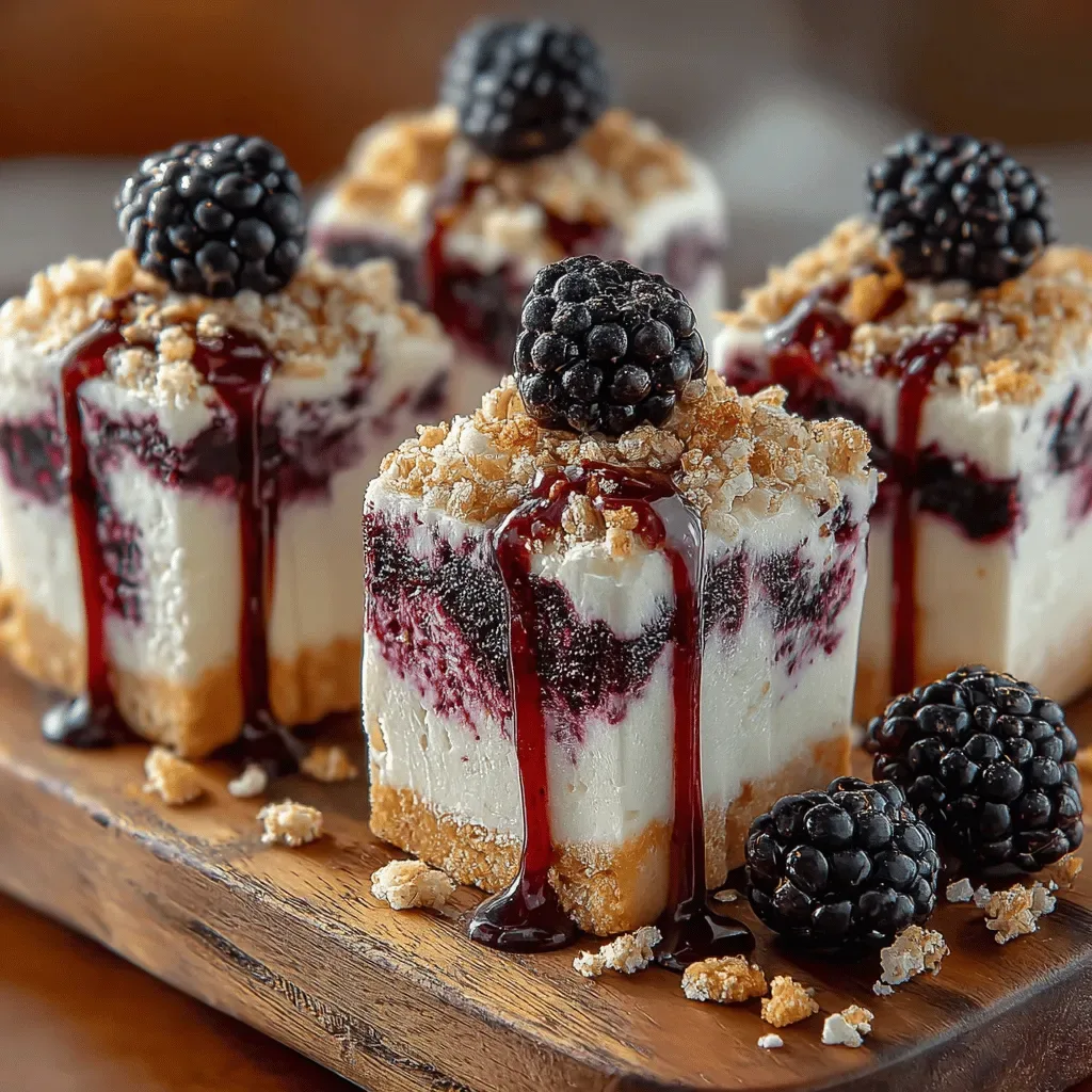 Blackberry Bliss Frozen Yogurt Squares: Your Ultimate Guide