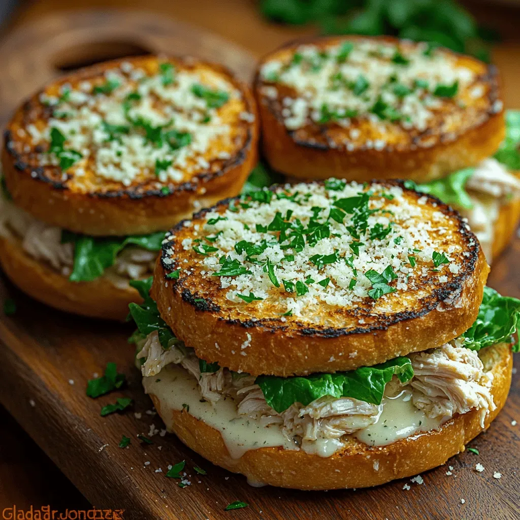 Savory Slow Cooker Chicken Caesar Sandwiches: A Delightful Recipe for Busy Days