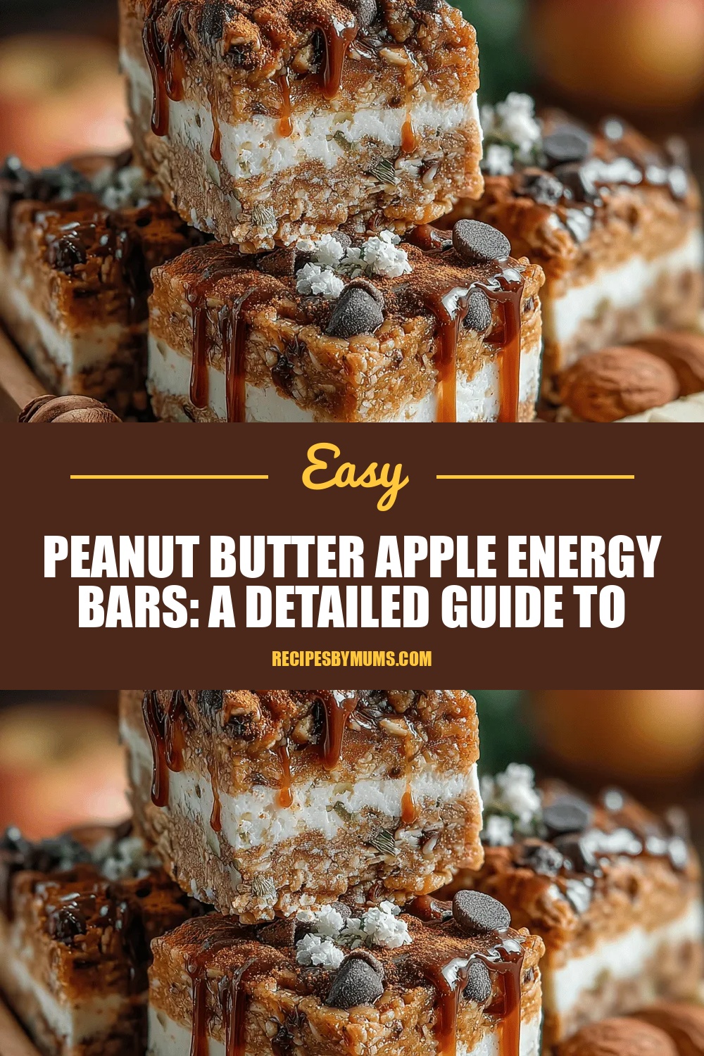 Peanut Butter Apple Energy Bars: A Detailed Guide to Making Your Own