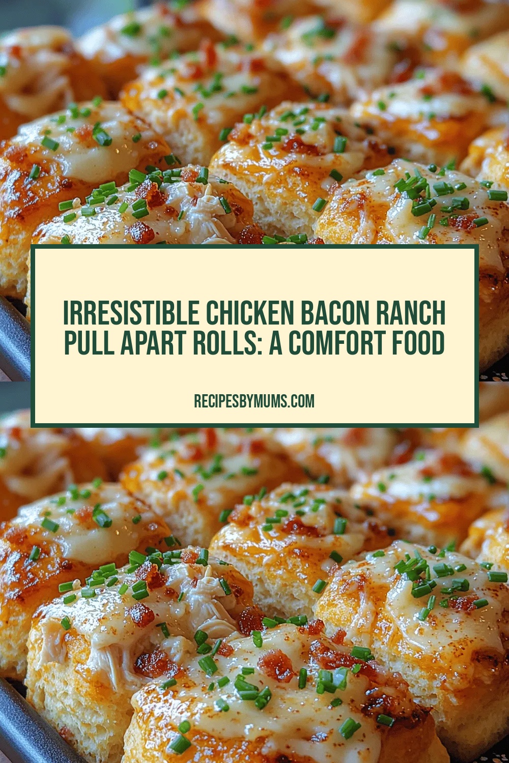 Irresistible Chicken Bacon Ranch Pull Apart Rolls: A Comfort Food Delight
