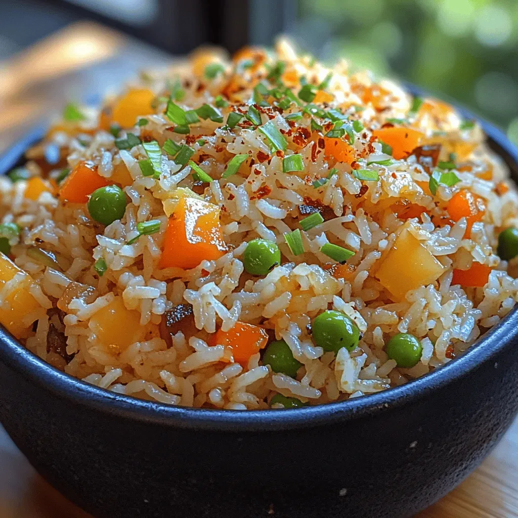 Zesty Veggie Delight Fried Rice: A Flavorful and Healthy Meal